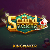 5 Card Poker lucky time app casino icon