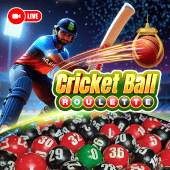 Cricket Ball Roulette lucky time casino icon